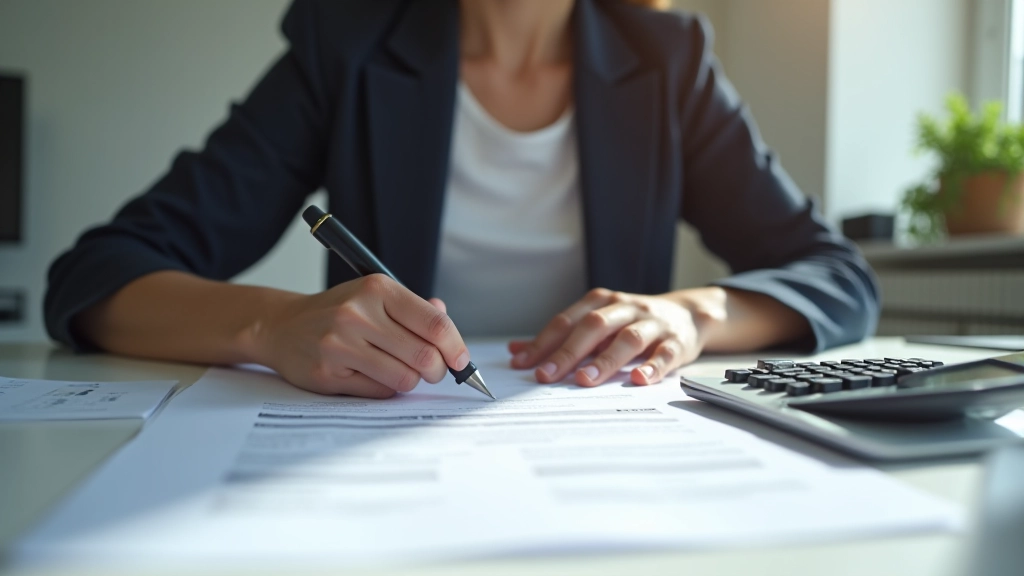 Documentos de comparación de costos escolares con calculadora y gráficos en mesa de escritorio